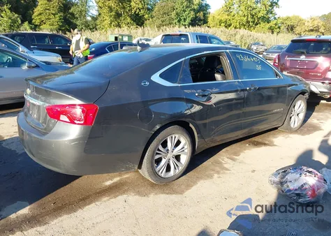 2015 Chevrolet Impala 1Lt из США, поврежденный, VIN 2G1115SL6F9274784